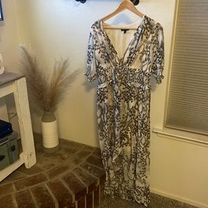 EXPRESS Snake Print Dress